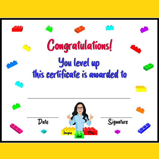 PRINTABLE World of Miss Ana Award Certificate